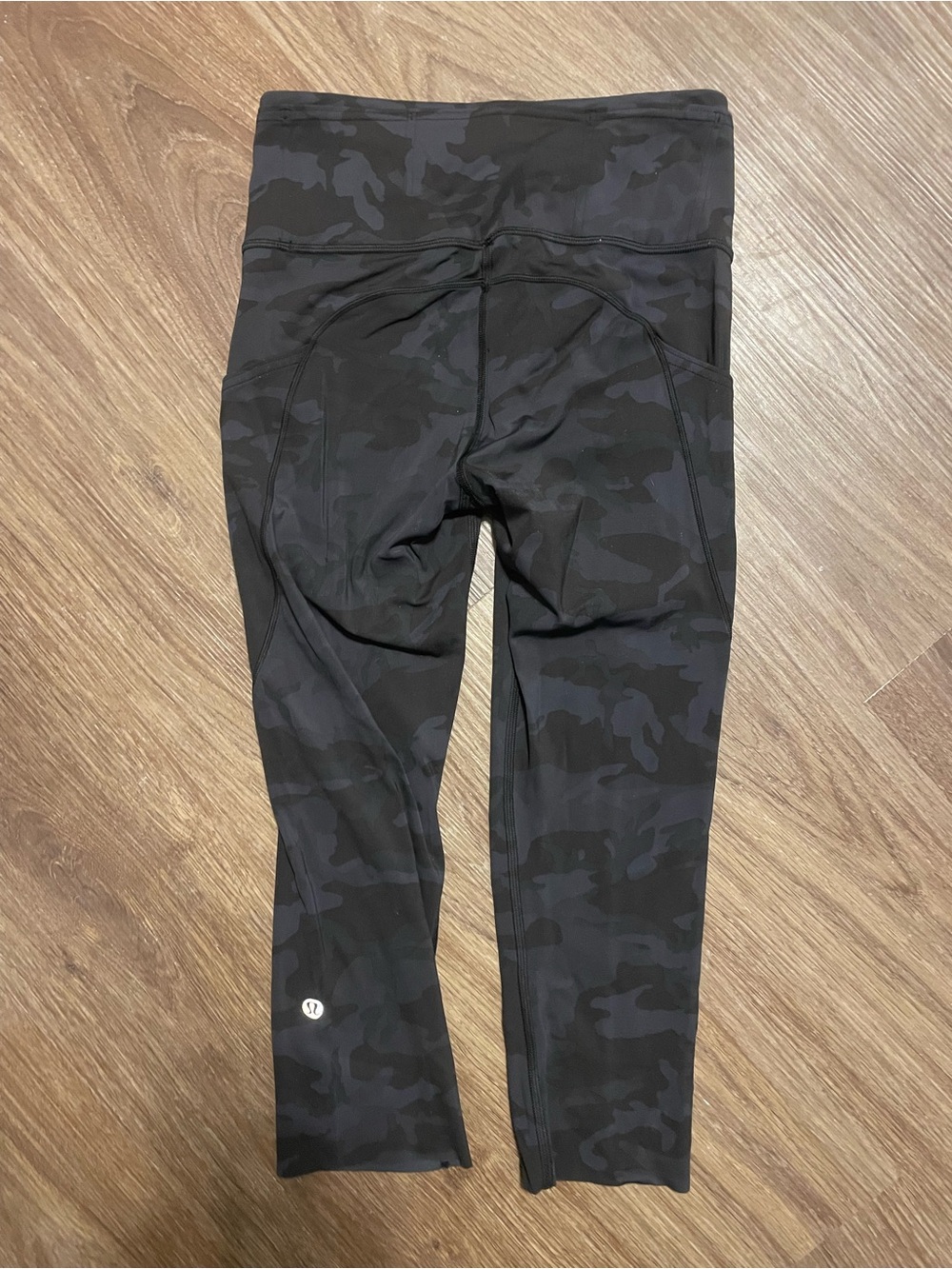 lululemon athletica Fast and Free Camo High-Rise Cropped Leggings